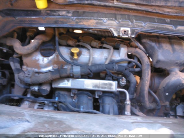 WMEEJ31X28K190451 - 2008 SMART FORTWO PURE/PASSION ORANGE photo 10