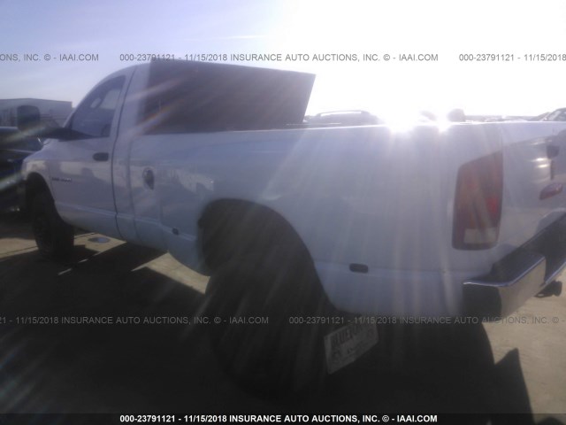 3D7MS46D15G734930 - 2005 DODGE RAM 3500 ST/SLT WHITE photo 3