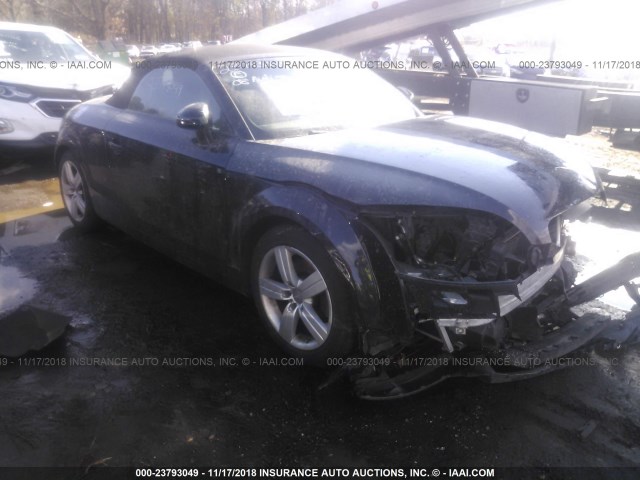 TRUMF38J681026130 - 2008 AUDI TT 2.0T BLACK photo 1