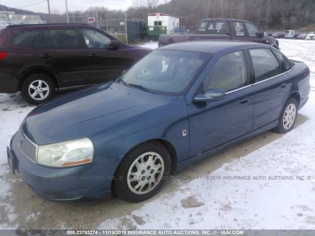 1G8JC54F84Y505809 - 2004 SATURN L300 LEVEL 1 BLUE photo 2