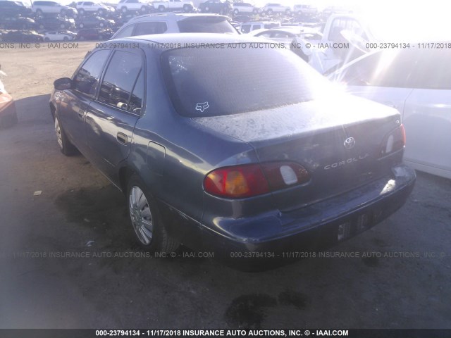 2T1BR12E4XC209674 - 1999 TOYOTA COROLLA VE/CE/LE 蓝色 照片 3