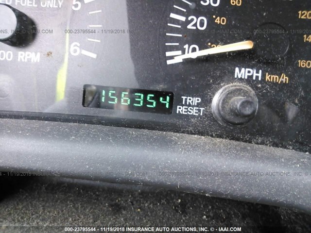 1J4FF68S0XL652282 - 1999 JEEP CHEROKEE SPORT/CLASSIC მწვანე ფოტო 7