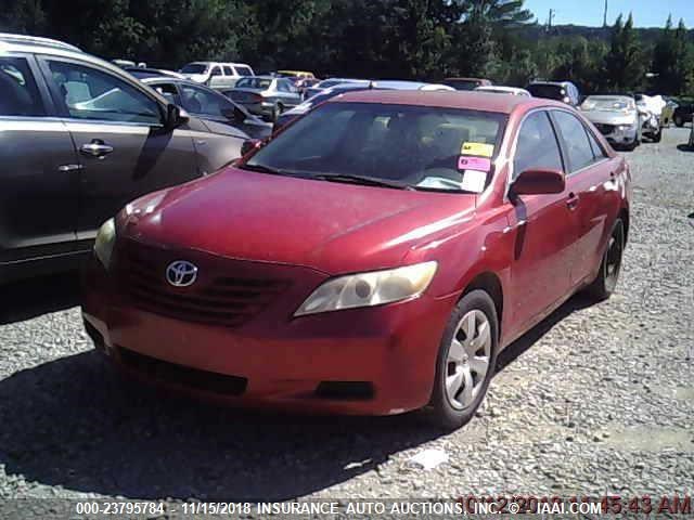 4T1BE46K87U025303 - 2007 TOYOTA CAMRY NEW GENERATION CE/LE/XLE/SE RED photo 1