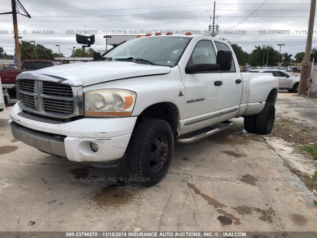 3D7MX48C06G133452 - 2006 DODGE RAM 3500 ST/SLT Unknown photo 2