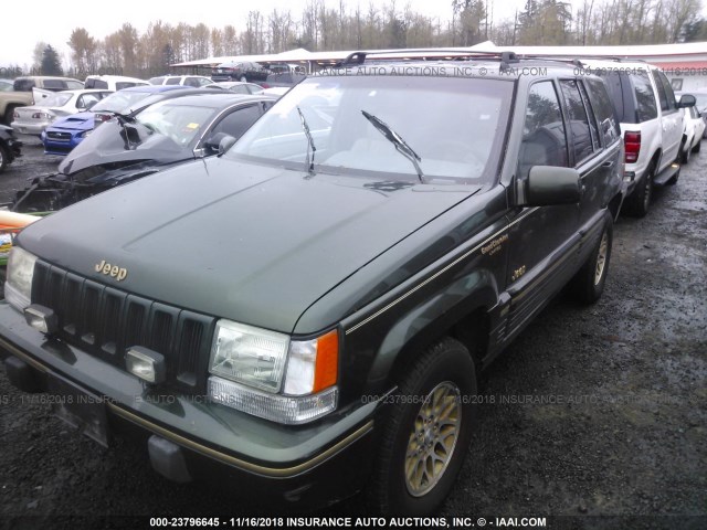 1J4GZ78S7SC746363 - 1995 JEEP GRAND CHEROKEE LIMITED/ORVIS GREEN photo 2