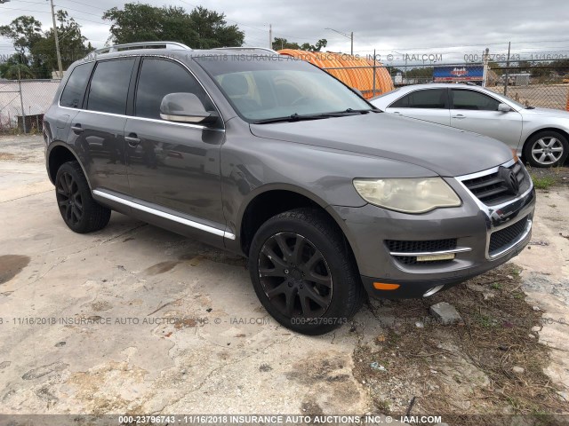 WVGBE77L08D072657 - 2008 VOLKSWAGEN TOUAREG 2 V6 GRAY photo 1