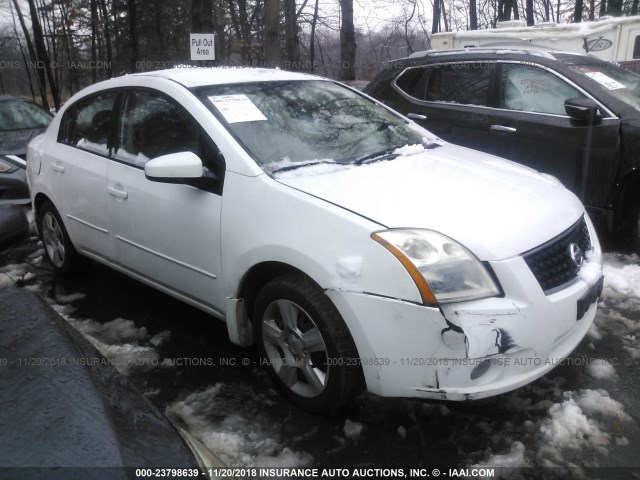 3N1AB61E09L621902 - 2009 NISSAN SENTRA 2.0/2.0S/2.0SL WHITE photo 1