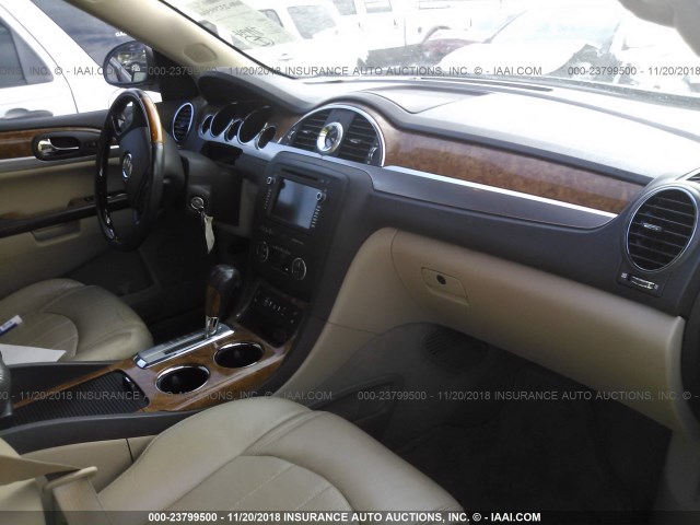 5GALRCED8AJ183760 - 2010 BUICK ENCLAVE CXL 棕色 照片 5