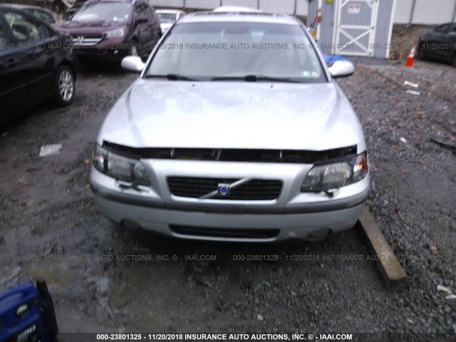 YV1RS58DX32236714 - 2003 VOLVO S60 2.4T SILVER photo 6