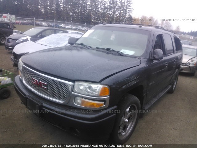 1GKFK66U43J249003 - 2003 GMC YUKON XL DENALI BLACK photo 2