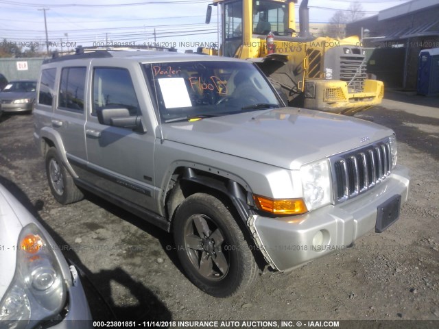 1J8HG48K78C161556 - 2008 JEEP COMMANDER SPORT ვერცხლისფერი ფოტო 1