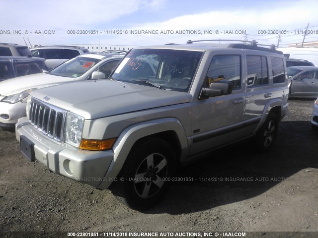 1J8HG48K78C161556 - 2008 JEEP COMMANDER SPORT ვერცხლისფერი ფოტო 2