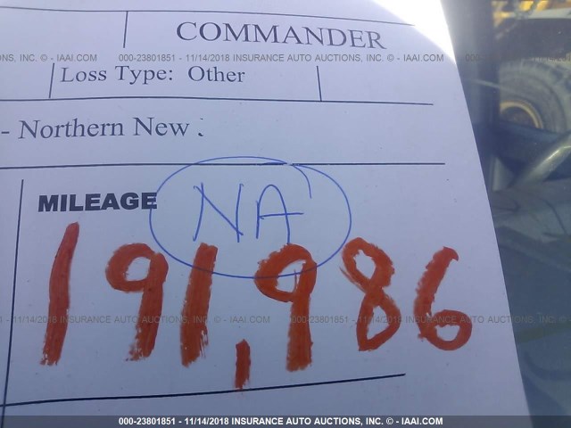 1J8HG48K78C161556 - 2008 JEEP COMMANDER SPORT ვერცხლისფერი ფოტო 7