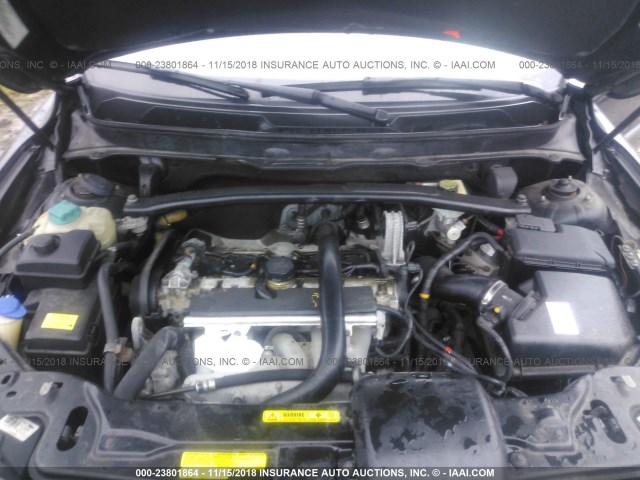 YV1CY592X51180655 - 2005 VOLVO XC90 BLACK photo 10