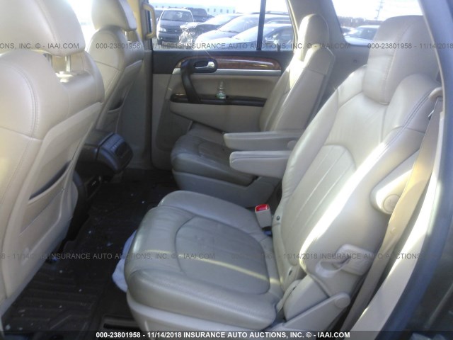 5GAEV23728J156138 - 2008 BUICK ENCLAVE CXL BROWN photo 8