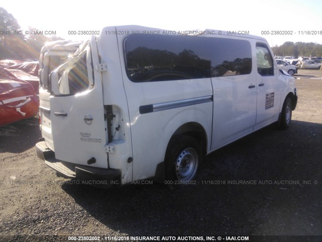 5BZAF0AA0HN851515 - 2017 NISSAN NV 3500/S/SV/SL WHITE photo 4