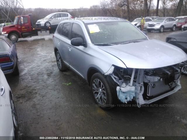 JA4AD2A30HZ064800 - 2017 MITSUBISHI OUTLANDER ES Açıq mavi foto 1