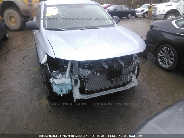 JA4AD2A30HZ064800 - 2017 MITSUBISHI OUTLANDER ES Açıq mavi foto 6