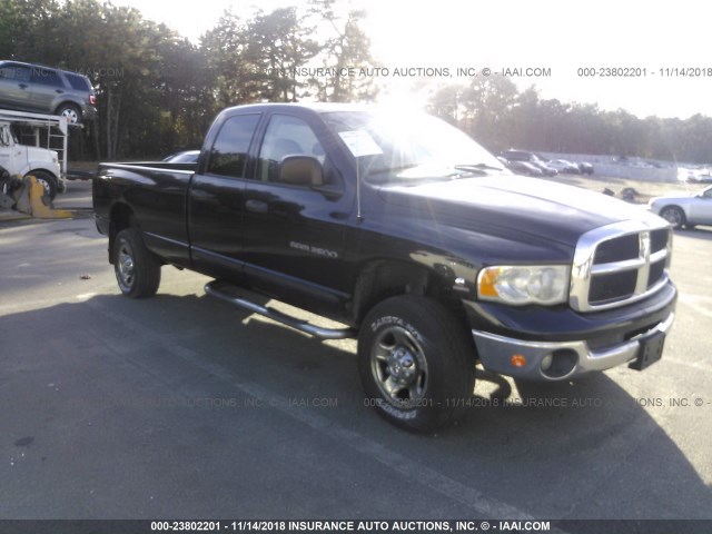 3D7KU28CX4G261537 - 2004 DODGE RAM 2500 ST/SLT 黑色 照片 1