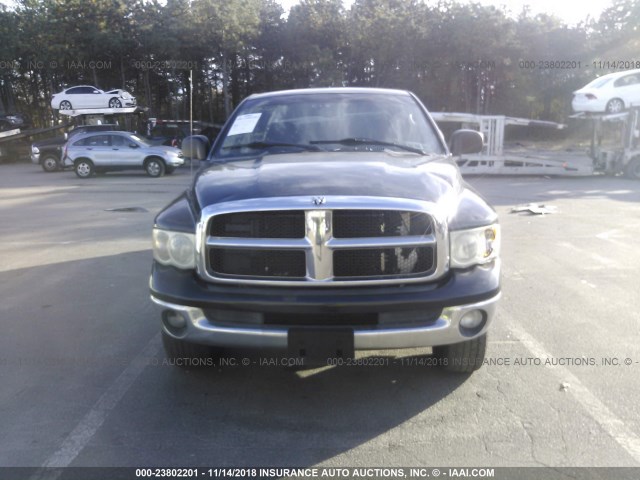 3D7KU28CX4G261537 - 2004 DODGE RAM 2500 ST/SLT 黑色 照片 6