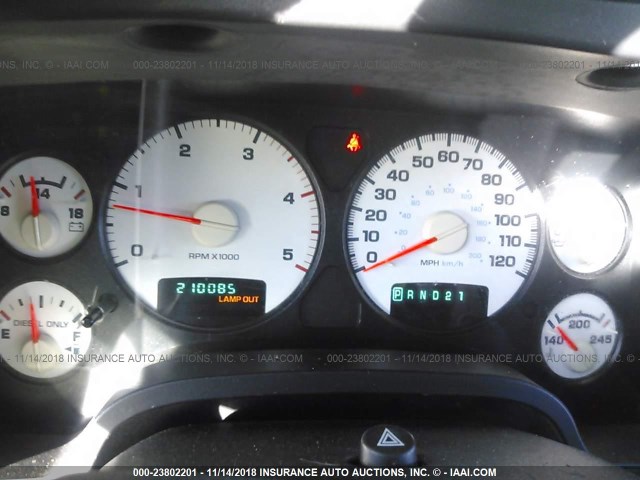 3D7KU28CX4G261537 - 2004 DODGE RAM 2500 ST/SLT 黑色 照片 7