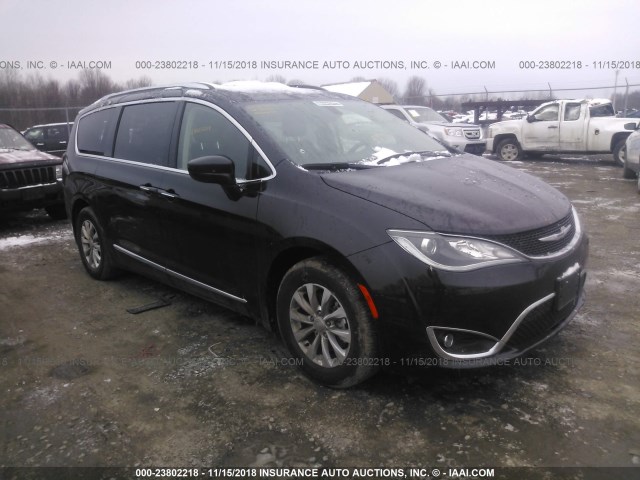 2C4RC1BG7JR154159 - 2018 CHRYSLER PACIFICA TOURING L BLACK photo 1