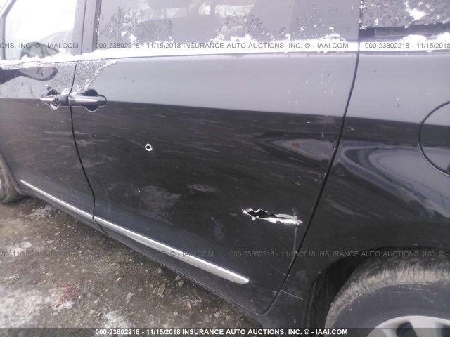 2C4RC1BG7JR154159 - 2018 CHRYSLER PACIFICA TOURING L Սև լուսանկար 6