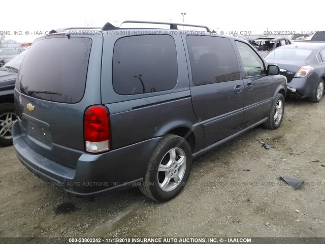 1GNDV33106D157836 - 2006 CHEVROLET UPLANDER LT 蓝色 照片 4