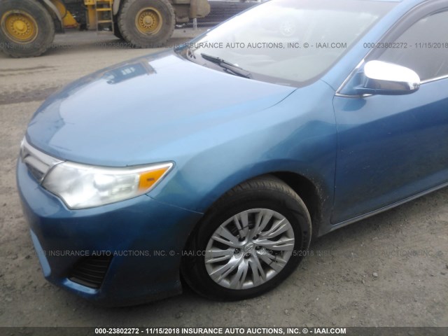 4T1BF1FK8EU813068 - 2014 TOYOTA CAMRY L/SE/LE/XLE Mavi foto 6