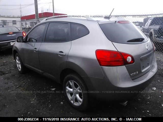 JN8AS58T29W330179 - 2009 NISSAN ROGUE S/SL TAN photo 3