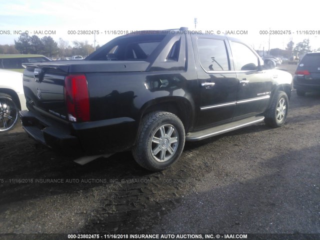 3GYFK62847G196888 - 2007 CADILLAC ESCALADE EXT BLACK photo 4