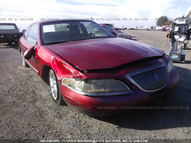 1LNFM91V3WY687526 - 1998 LINCOLN MARK VIII RED photo 1