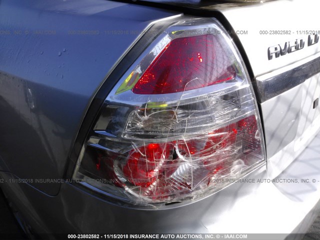 KL1TD56E39B319550 - 2009 CHEVROLET AVEO LS/LT ვერცხლისფერი ფოტო 6