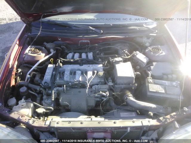 1YVGF22C1X5872100 - 1999 MAZDA 626 ES/LX RED photo 10