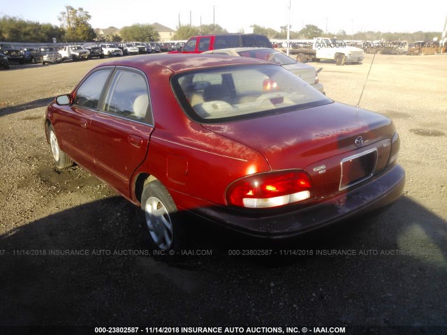 1YVGF22C1X5872100 - 1999 MAZDA 626 ES/LX RED photo 3