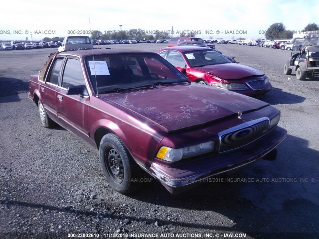 1G4AG55M1S6475869 - 1995 BUICK CENTURY SPECIAL RED photo 1