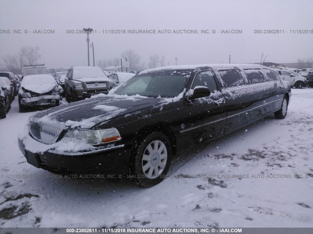 1L1FM88W85Y659617 - 2005 LINCOLN TOWN CAR EXECUTIVE BLACK photo 2