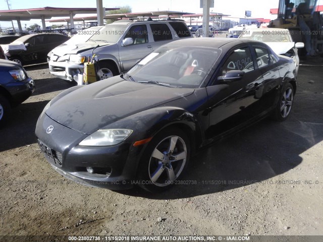 JM1FE173360200686 - 2006 MAZDA RX8 BLACK photo 2