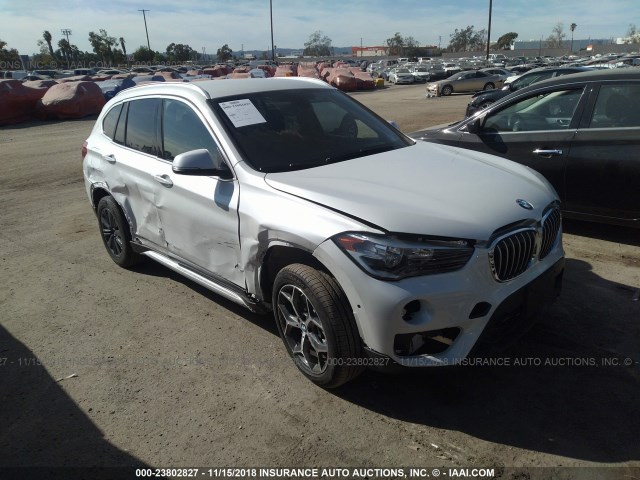 WBXHU7C39J5H41747 - 2018 BMW X1 SDRIVE28I WHITE photo 1