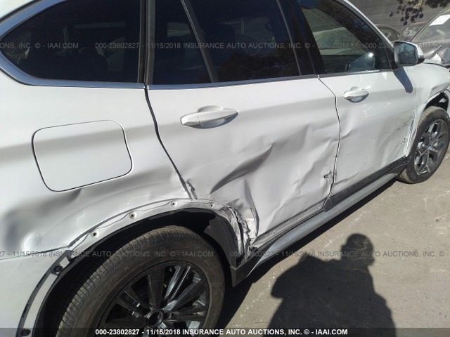 WBXHU7C39J5H41747 - 2018 BMW X1 SDRIVE28I WHITE photo 6