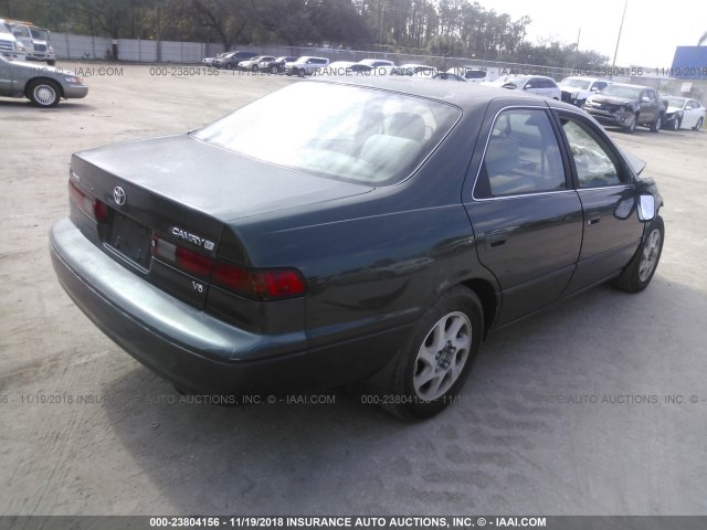 JT2BF22K5X0206127 - 1999 TOYOTA CAMRY LE/XLE Жасыл фото 4