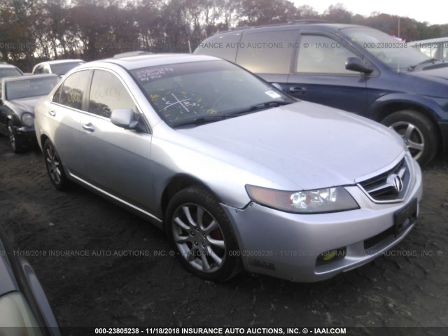 JH4CL968X4C006669 - 2004 ACURA TSX SILVER photo 1