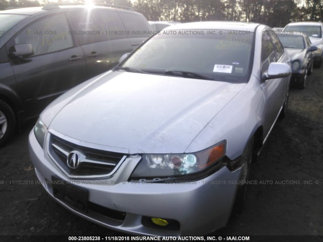 JH4CL968X4C006669 - 2004 ACURA TSX SILVER photo 6