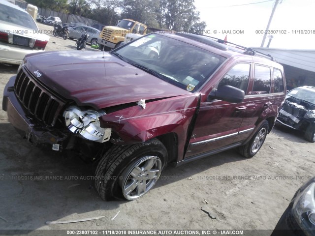 1J8HS48PX7C661428 - 2007 JEEP GRAND CHEROKEE LAREDO/COLUMBIA/FREEDOM 红色 照片 2