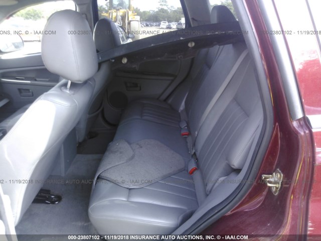 1J8HS48PX7C661428 - 2007 JEEP GRAND CHEROKEE LAREDO/COLUMBIA/FREEDOM 红色 照片 8