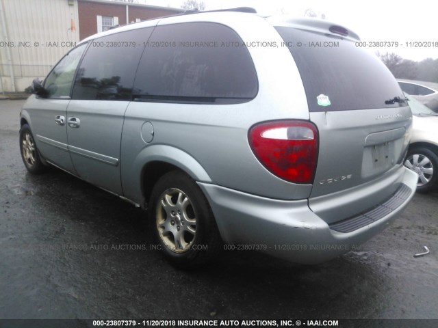 2D4GP44L34R577867 - 2004 DODGE GRAND CARAVAN SXT GRAY photo 3