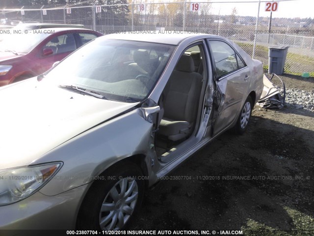 4T1BE32K55U051872 - 2005 TOYOTA CAMRY LE/XLE/SE BEIGE photo 6