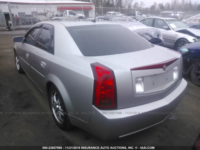 1G6DP577960130528 - 2006 CADILLAC CTS HI FEATURE V6 SILVER photo 3