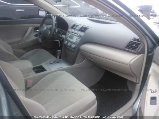 4T1BE46K07U621389 - 2007 TOYOTA CAMRY NEW GENERAT CE/LE/XLE/SE GREEN photo 5