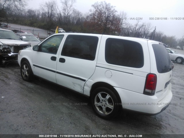 1GNDV23107D135816 - 2007 CHEVROLET UPLANDER LS 白色 照片 3